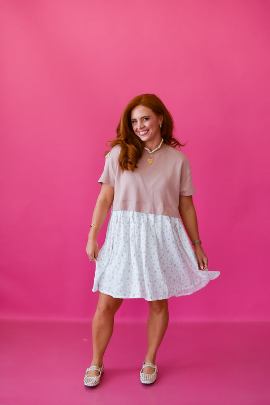 Julie Floral Mini Dress