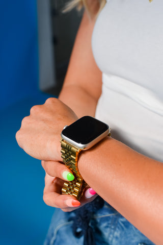 Gold Watch Band