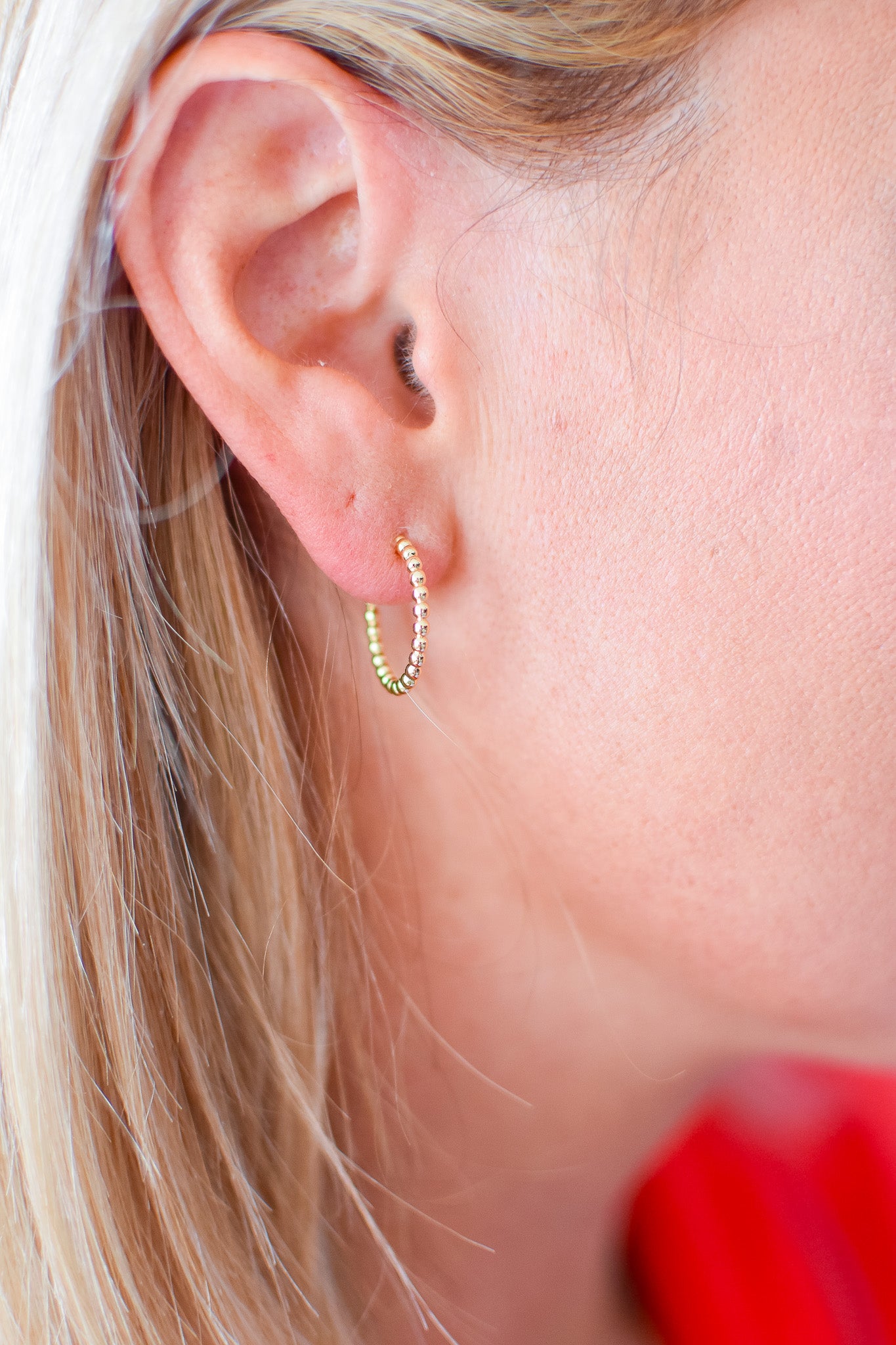 Gold Chloe Hoops