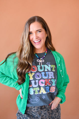Piper Cardigan - Kelly Green RESTOCK