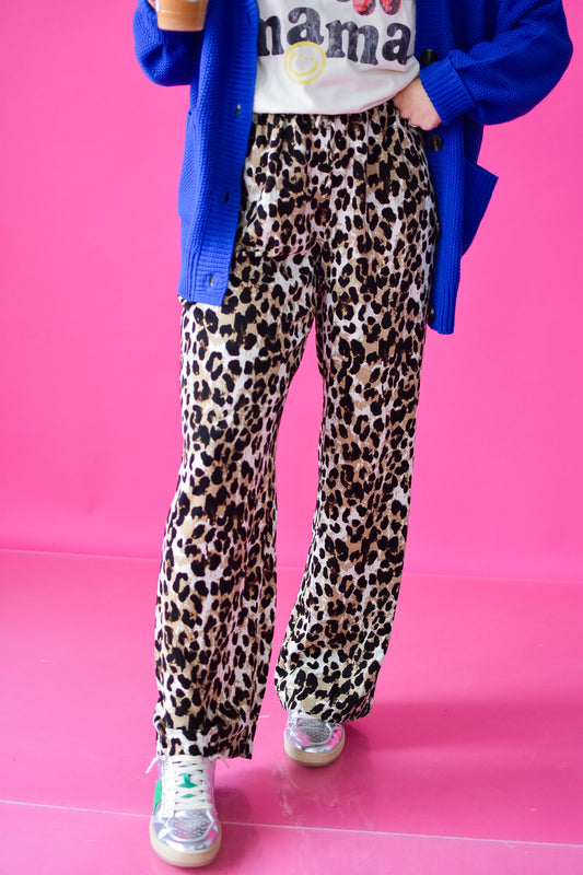 Dax Leopard Pants *RESTOCK*