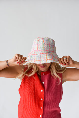 Annie Tweed Bucket Hat