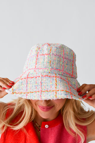 Annie Tweed Bucket Hat