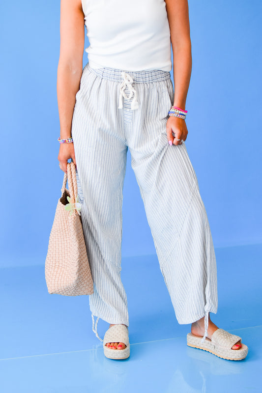 Chessy Pinstripe Pants