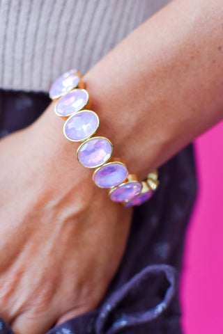Olivia Bracelet - Gold Pink