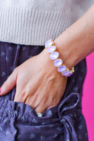 Olivia Bracelet - Gold Pink