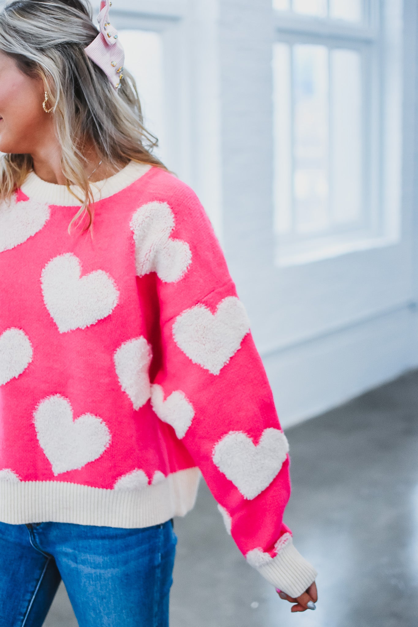 Arabella Heart Sweater