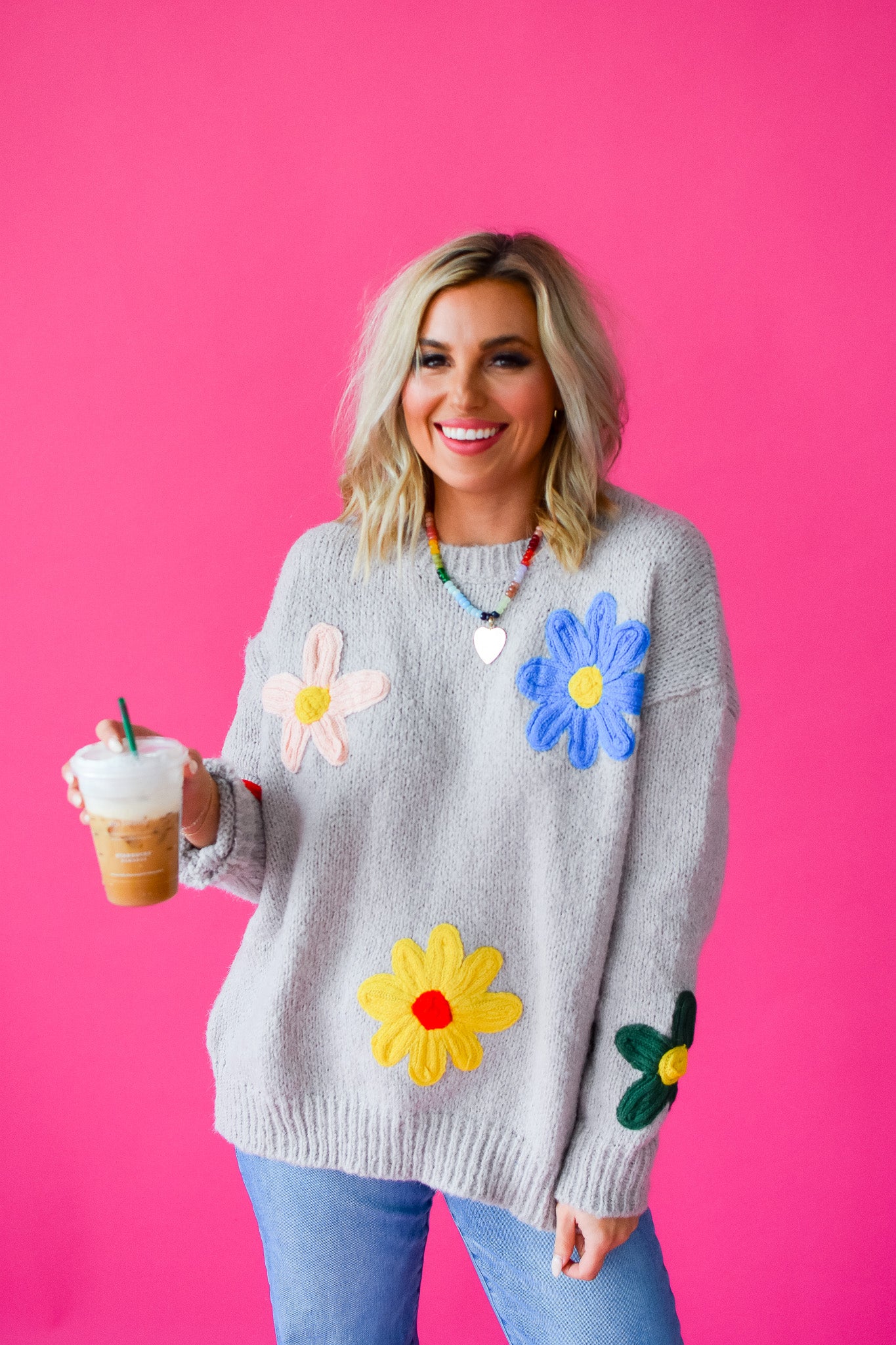 Hillery Floral Sweater