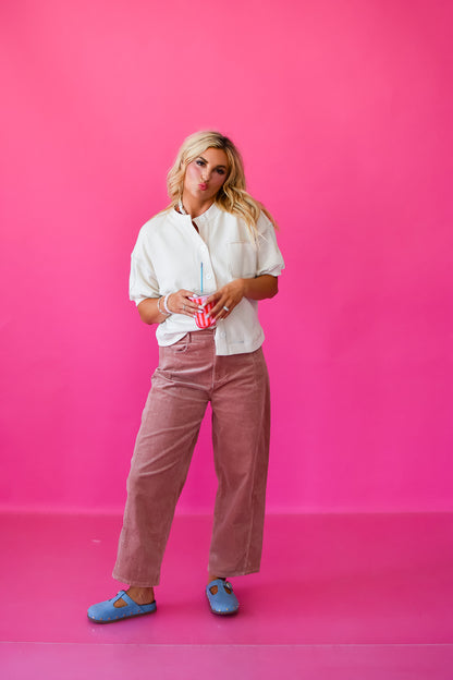 Jill Button Up Sweatshirt
