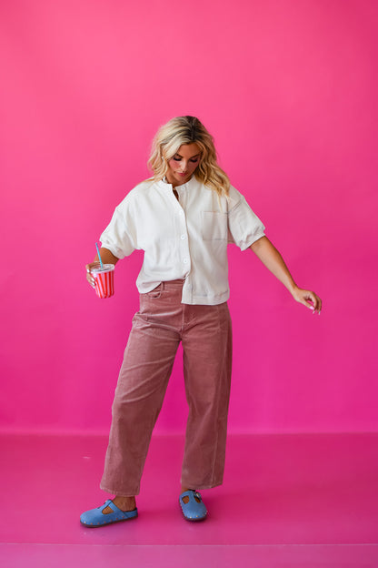 Jill Button Up Sweatshirt
