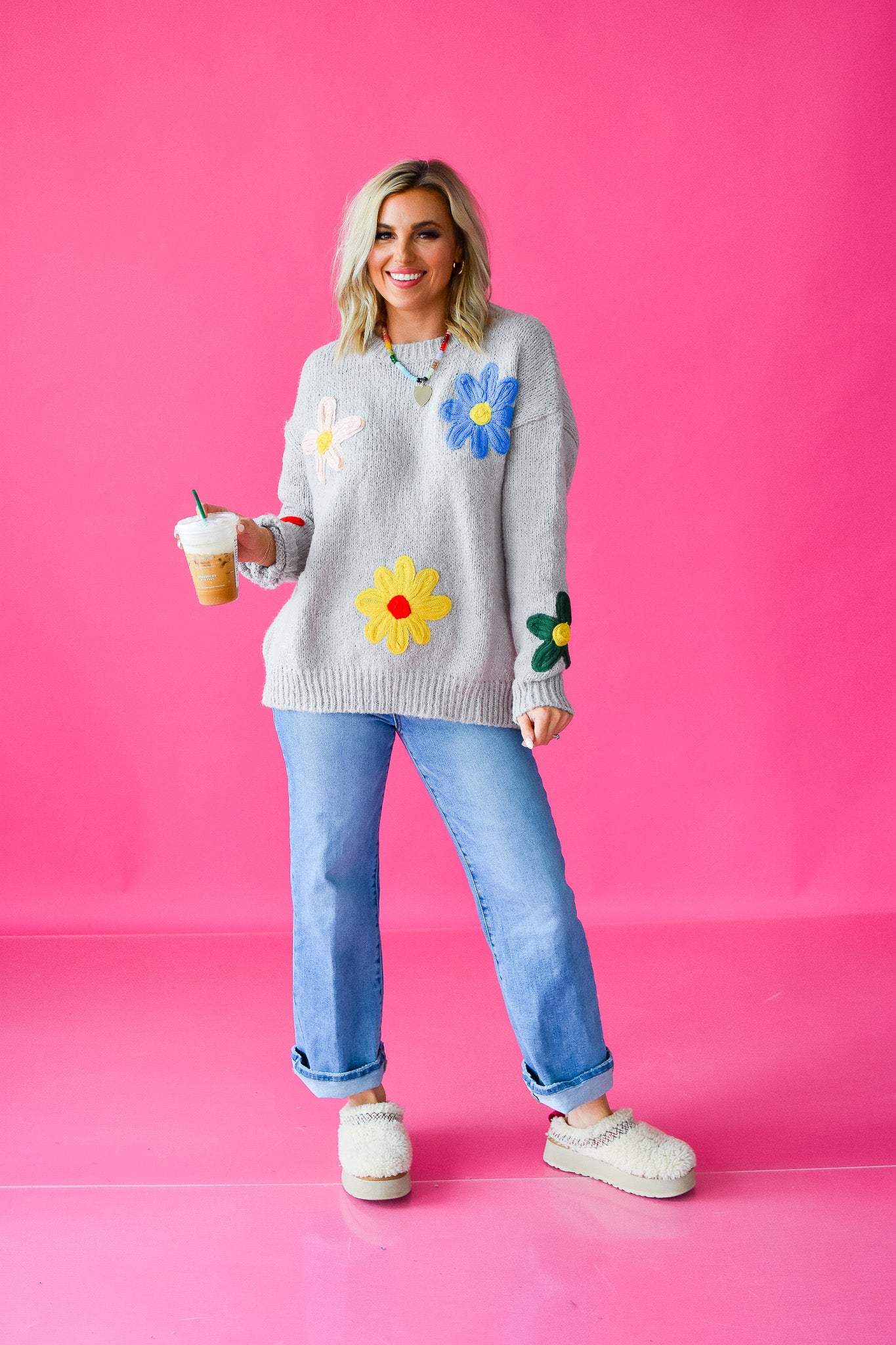 Hillery Floral Sweater