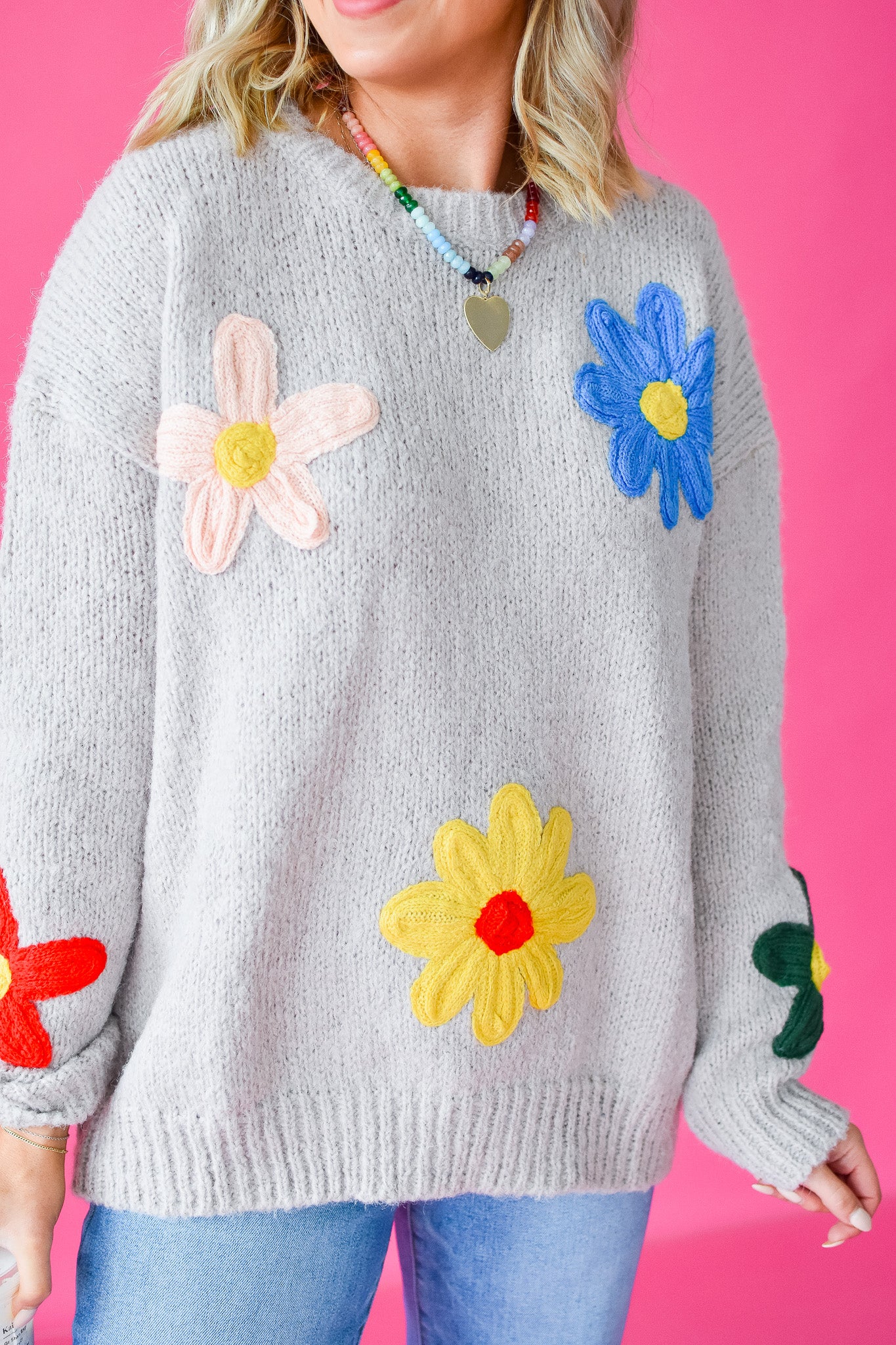 Hillery Floral Sweater