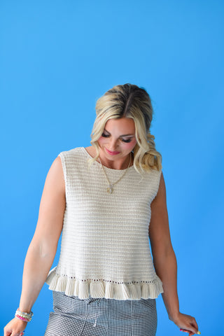 Lennon Sleeveless Sweater