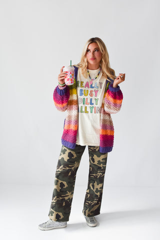 Really Busy Dilly Dallying Graphic Tee