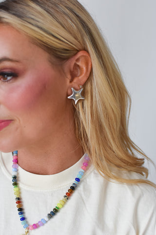 Silver Style Earring