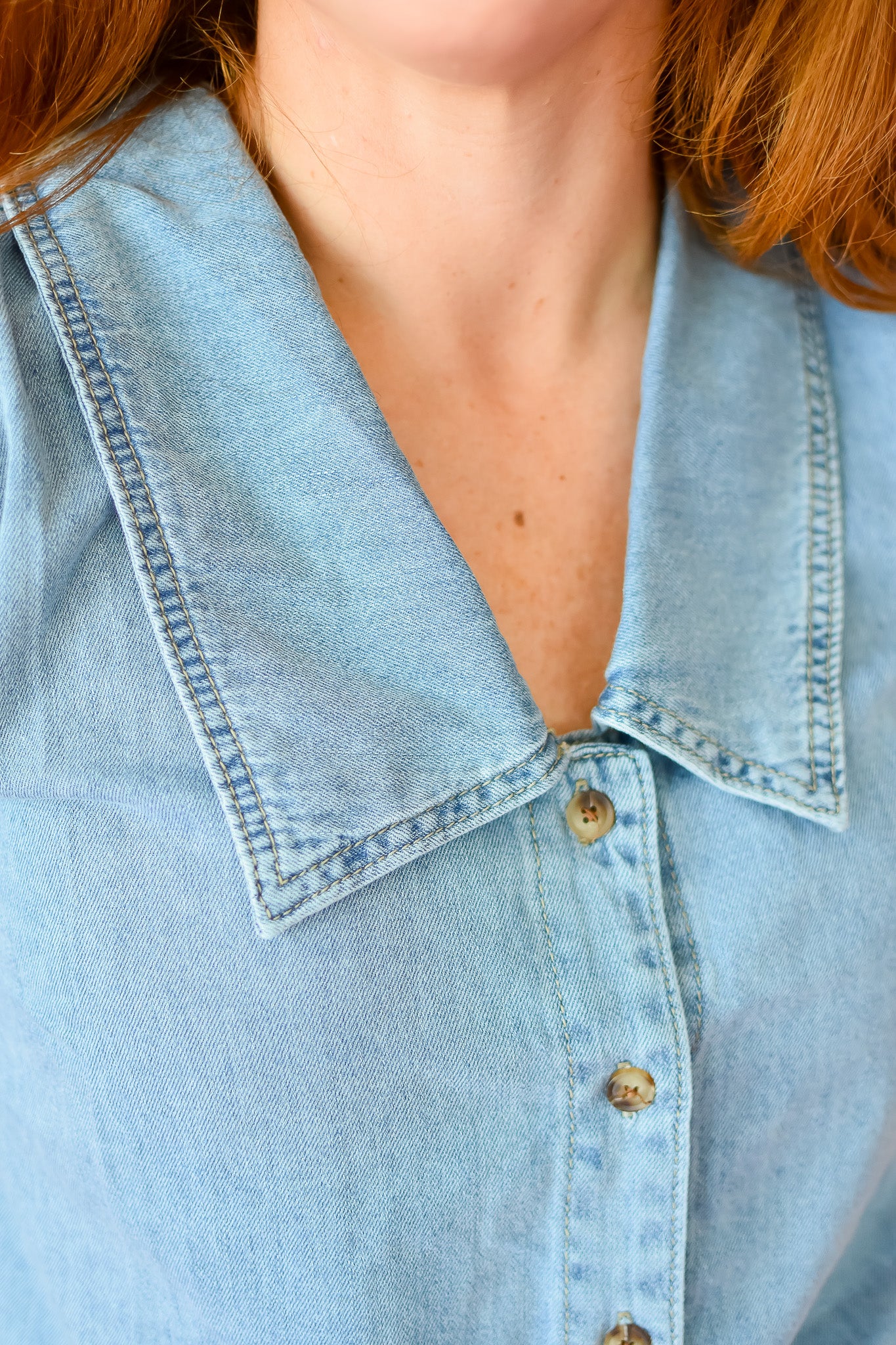 Callahan Denim Top