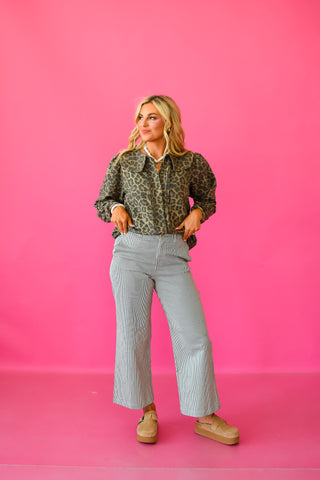Wylie Leopard Top