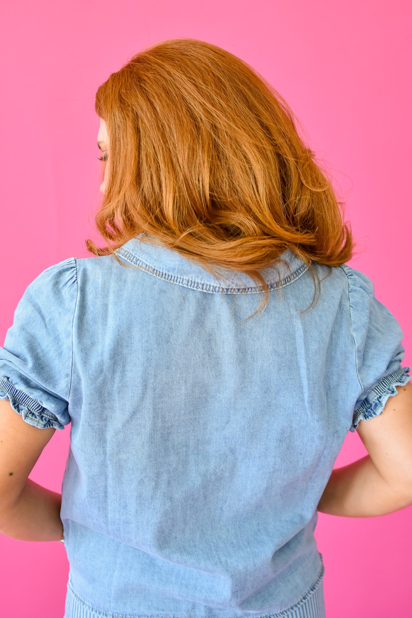 Callahan Denim Top