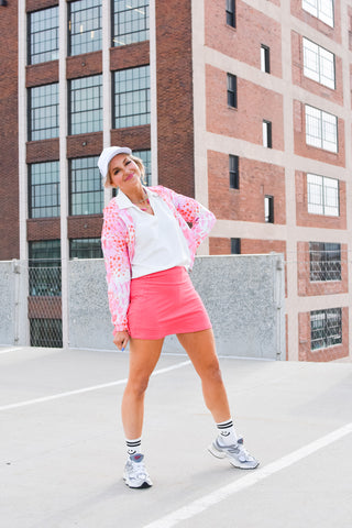 Dawson Athletic Skort in Flamingo Pink