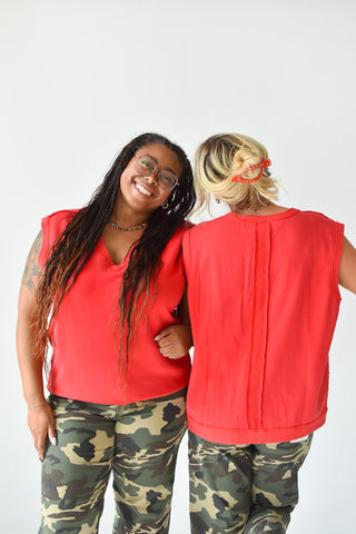 Lydia Terry Knit Vest