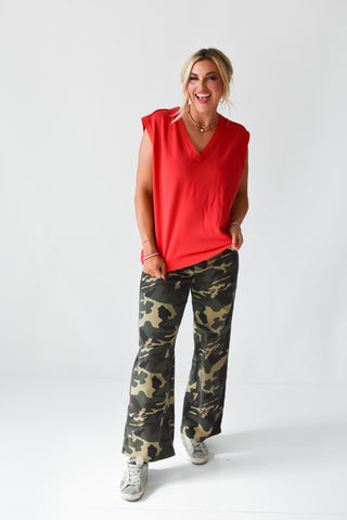 Lydia Terry Knit Vest