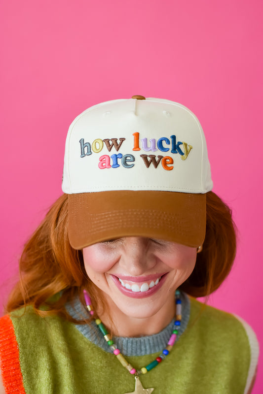 How Lucky Are We Trucker Hat