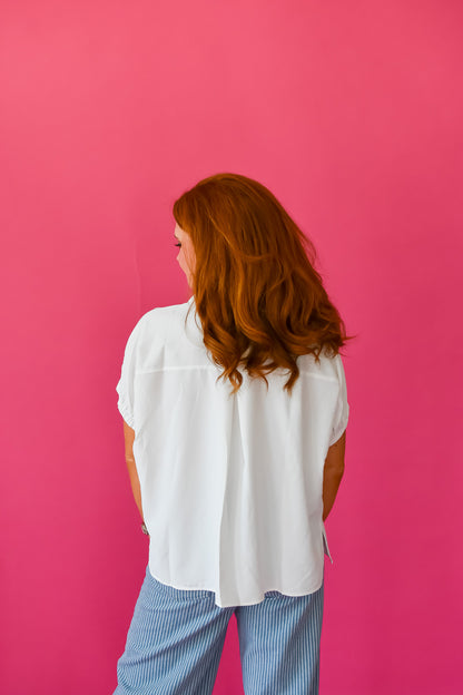Ember Short Sleeve Blouse