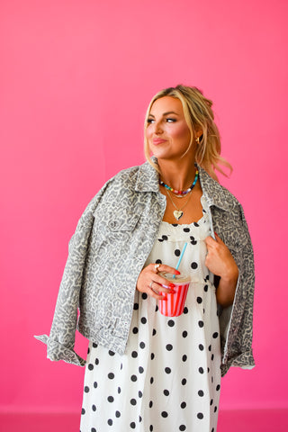 Jane Leopard Jacket