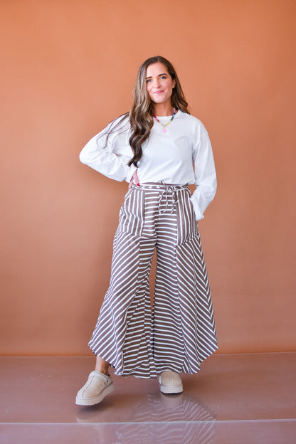 Tina Striped Pants