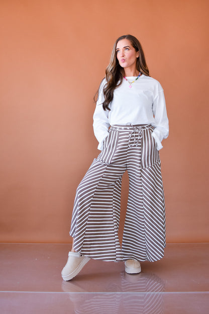 Tina Striped Pants