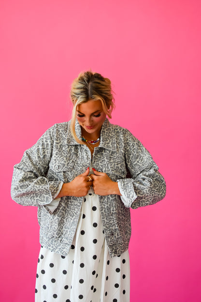 Jane Leopard Jacket