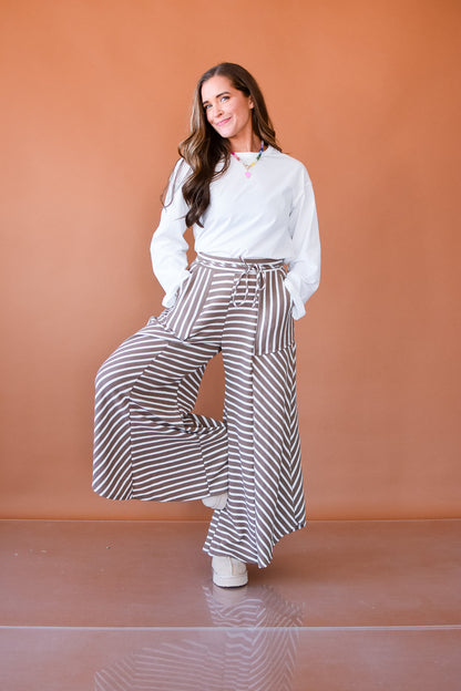 Tina Striped Pants