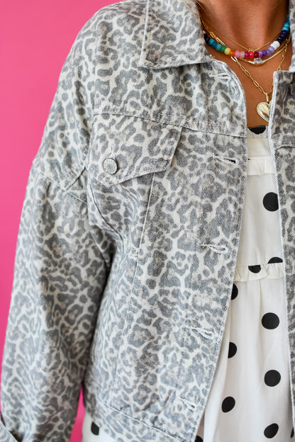 Jane Leopard Jacket