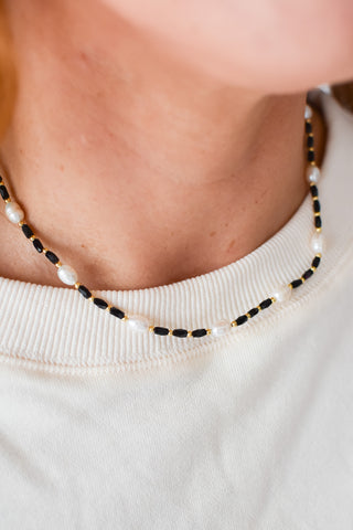 Bead Chic Necklace - Black