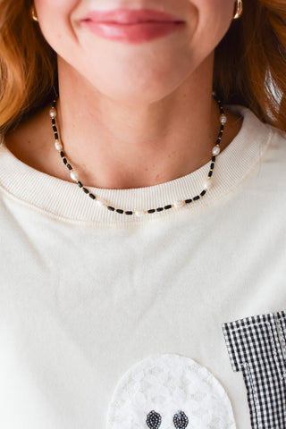 Bead Chic Necklace - Black