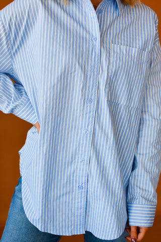 Meggy Striped Button Down Shirt
