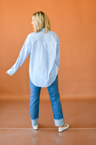 Meggy Striped Button Down Shirt