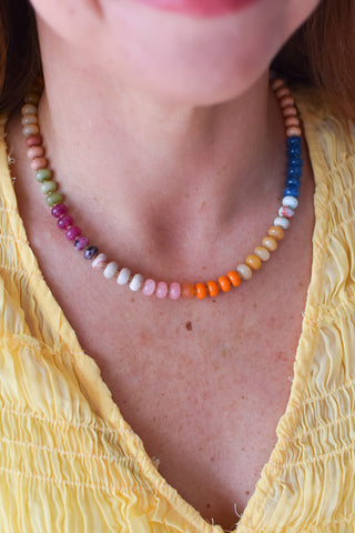 Happy Harvest Beaded Necklace