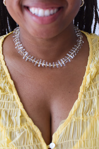 Clearly the Best Beaded Necklace