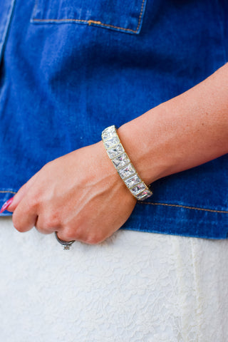 Estelle Bracelet - Gold Crystal