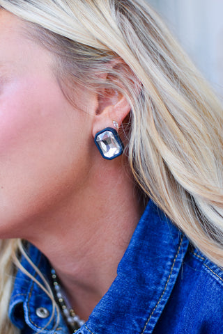 Eva Statement Earring - Black