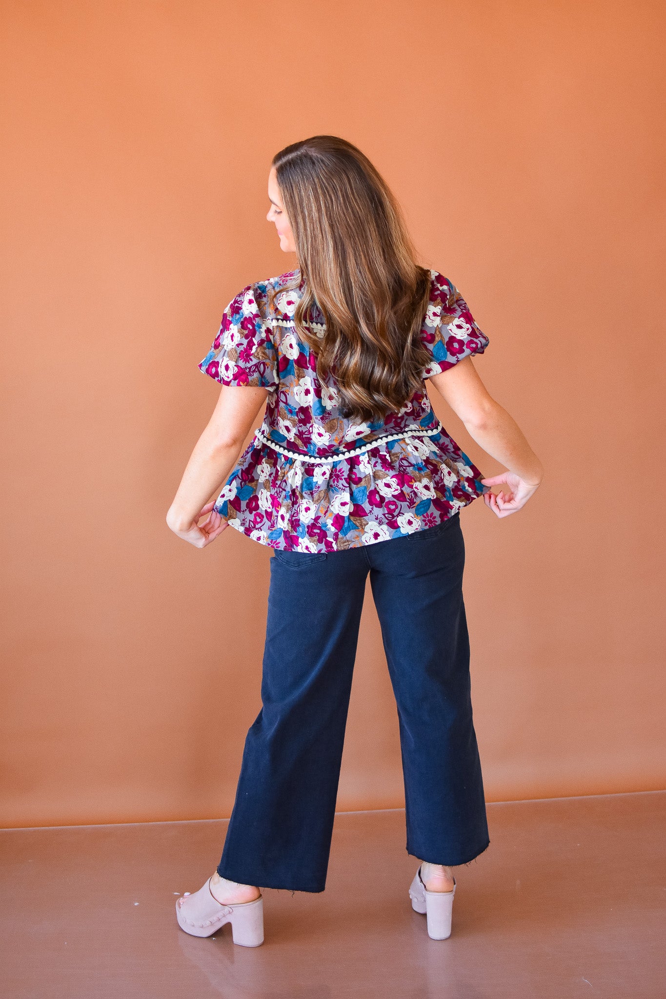 Laurel Floral Top