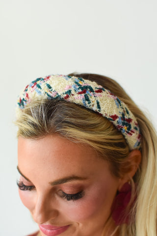 Tweed Headband - Ellie