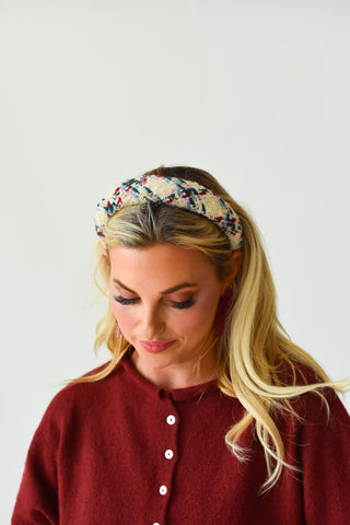 Tweed Headband - Ellie