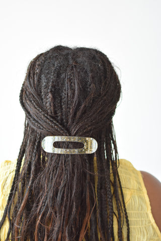 Lay Down Claw Clip - Glitter