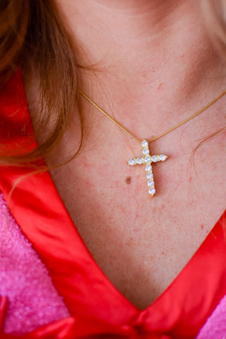 Statement Cross Necklace