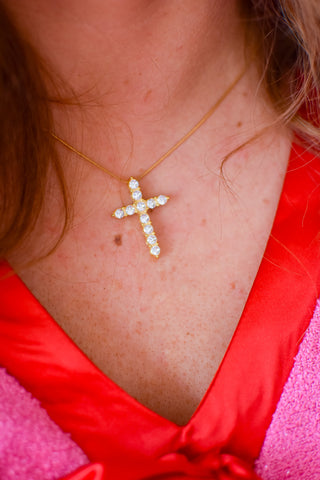 Statement Cross Necklace