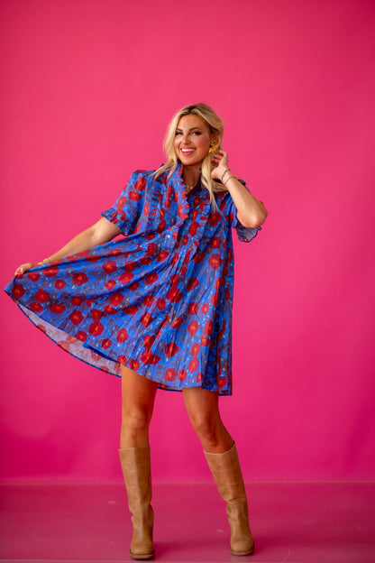 Lia Floral Mini Dress