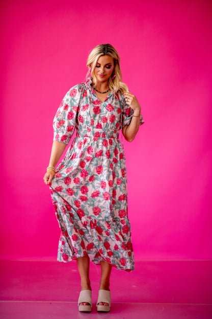 Leilani Floral Maxi Dress