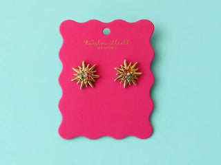 Bianca Colorful Starburst Earrings *PREORDER*
